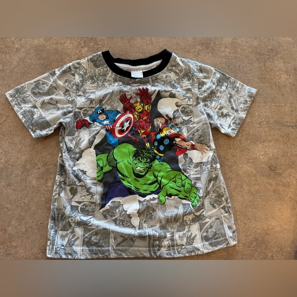 Marvel - Boys 5 Short Sleeve Tee - Picture 1 of 4